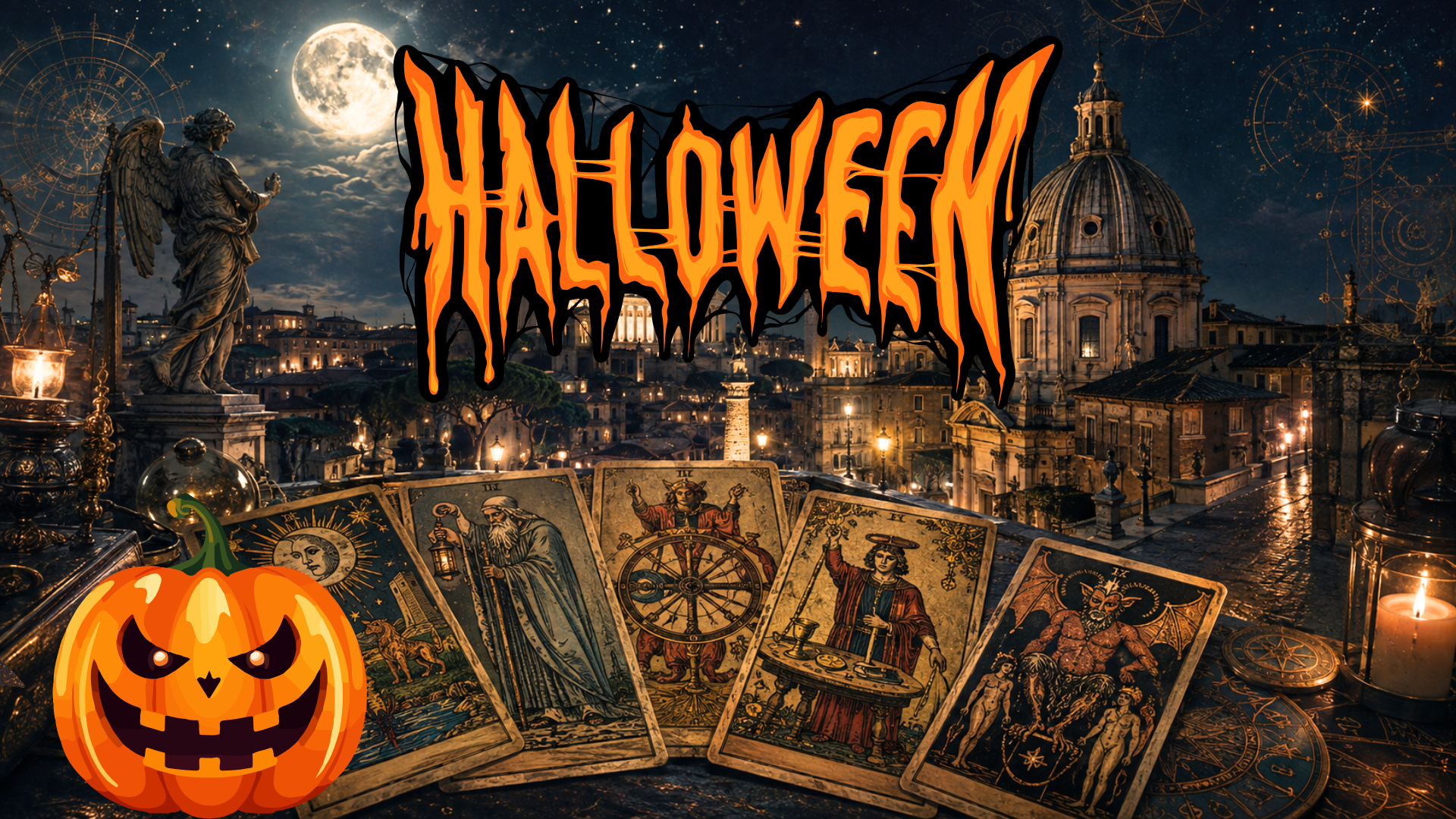 SPECIALE HALLOWEEN: Roma dei Tarocchi: un viaggio tra Arcani, Magia ed esoterismo