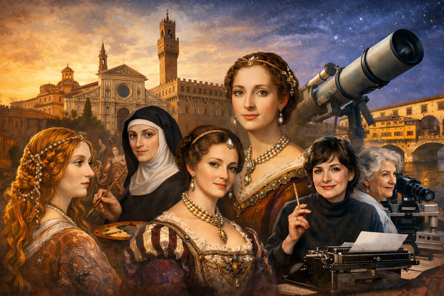 Duchesse, Badesse, Artiste e Scienziate: Donne Controcorrente nella città dei Medici