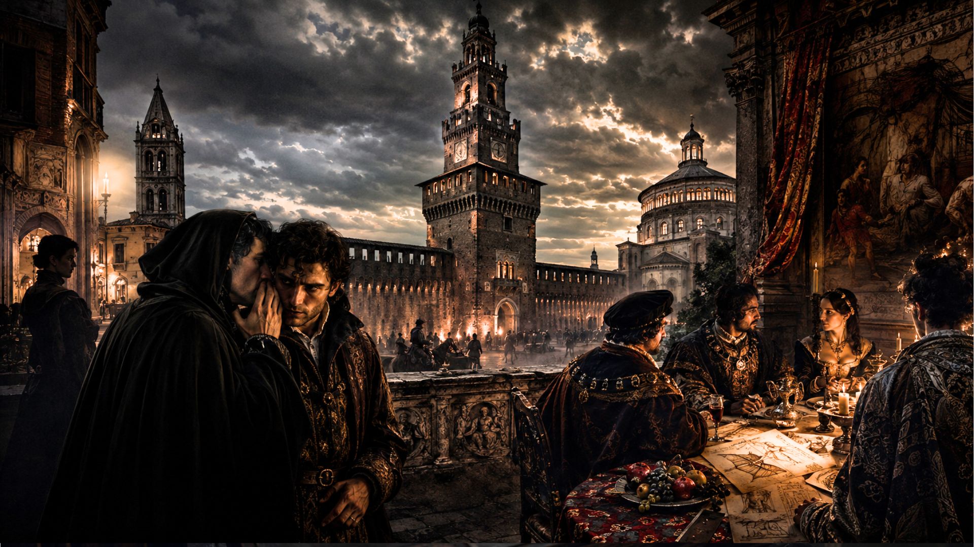 Intrighi al castello sforzesco: i Visconti e gli Sforza tra lussi sfrenati e vita quotidiana