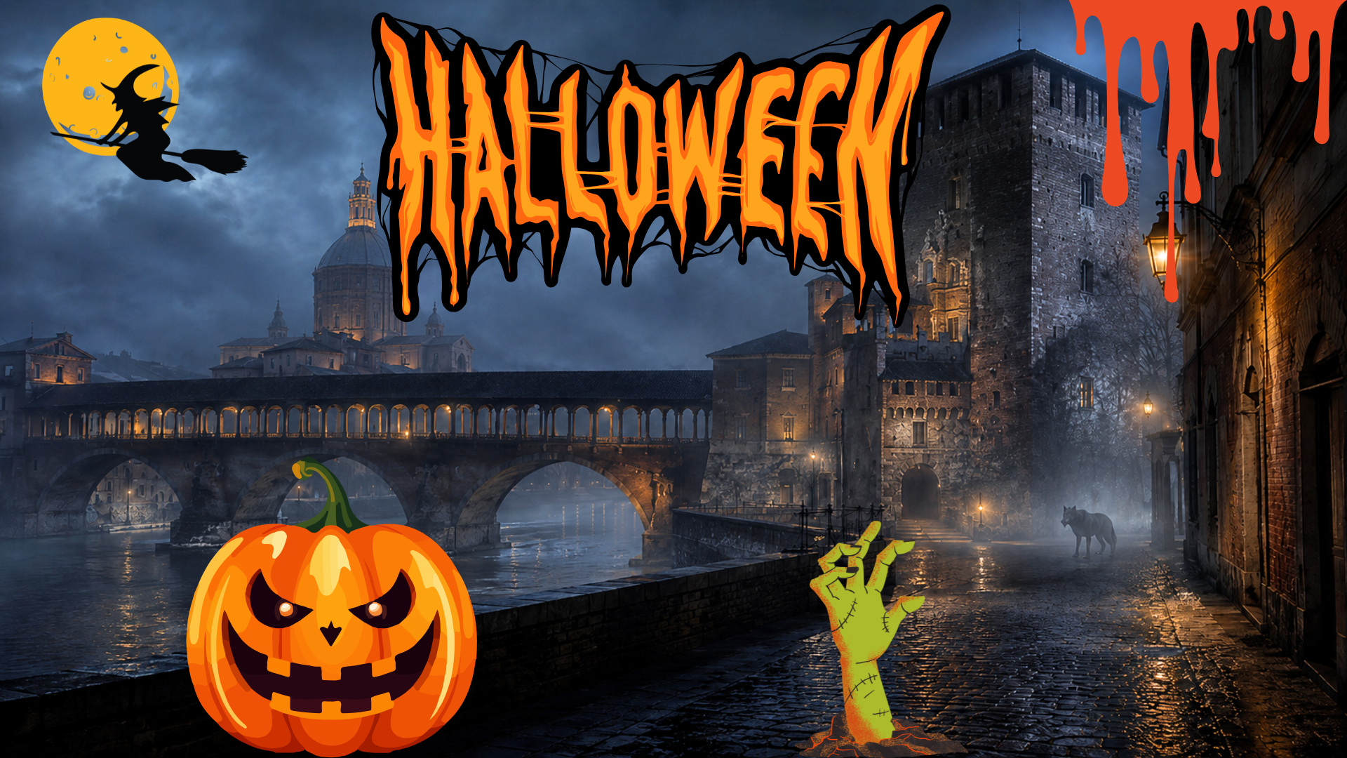 Speciale Halloween: La Cagna del Ponte: misteri, delitti e lupi mannari nella Pavia dell’Ottocento