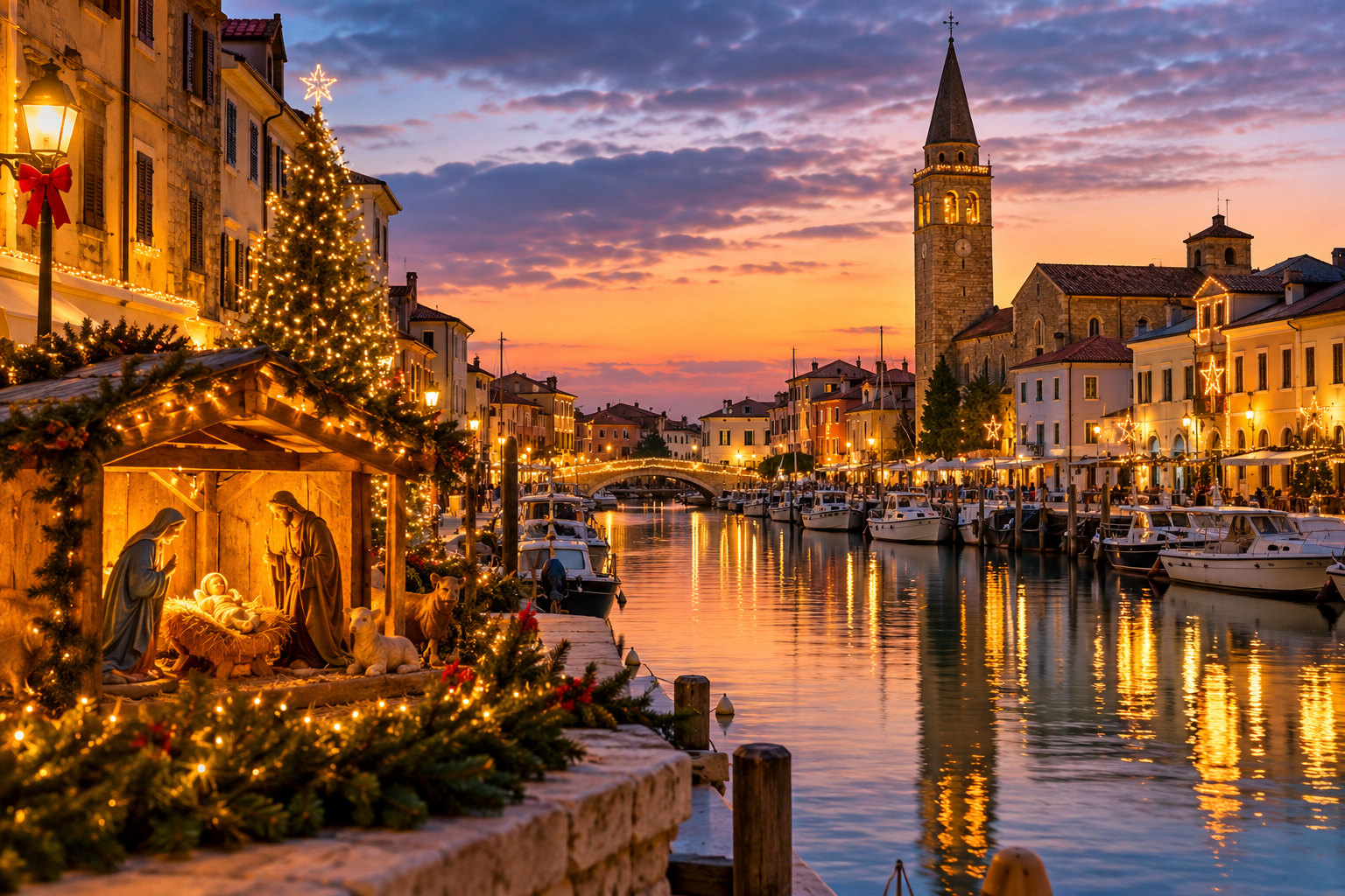 Natale a Grado: Visita Guidata della Città e della Rassegna dei Presepi